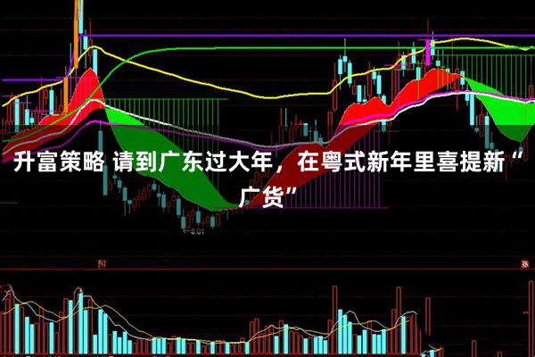 升富策略 请到广东过大年，在粤式新年里喜提新“广货”