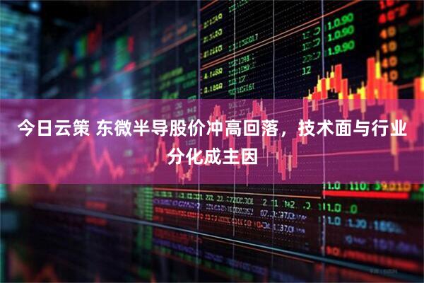 今日云策 东微半导股价冲高回落，技术面与行业分化成主因