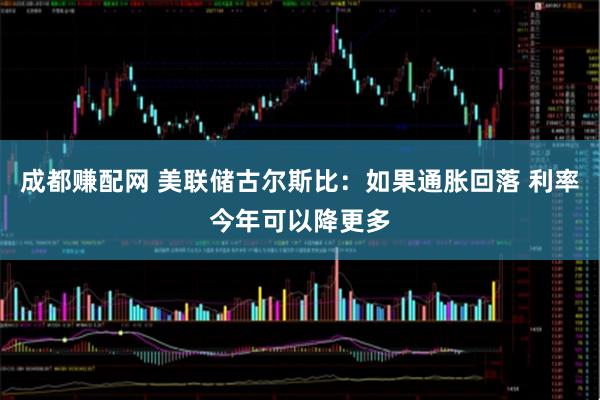 成都赚配网 美联储古尔斯比：如果通胀回落 利率今年可以降更多