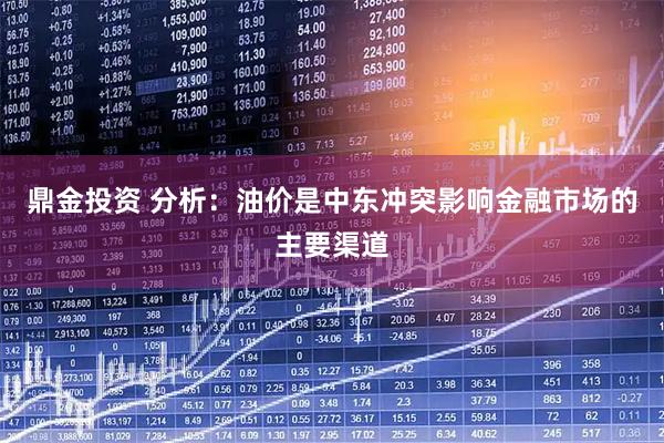 鼎金投资 分析：油价是中东冲突影响金融市场的主要渠道